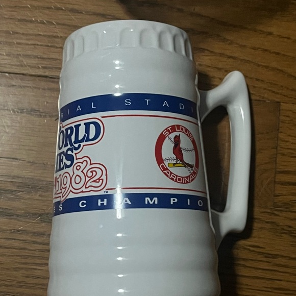 St. Louis Cardinals 1982 World Series Budweiser Beer Stein Mug SGA 8/31-Brewers - Picture 11 of 12